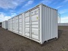 2023 40' 4-Door Shipping Container - 2