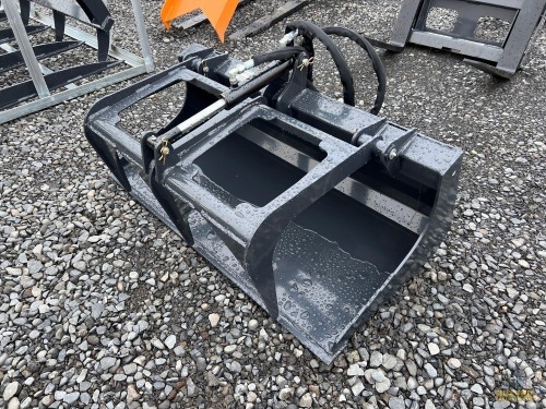 Wolverine Mini Skid Steer Grapple Bucket