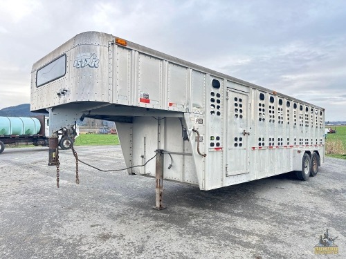 1998 Wilson PSGN-724R Aluminum Stock Trailer