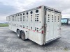 1998 Wilson PSGN-724R Aluminum Stock Trailer - 3