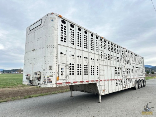 2004 Wilson PSDCL-402 Aluminum Stock Trailer