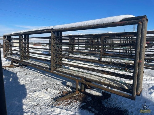 (7) HD 24' Free Standing Cattle Panels