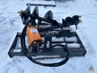 Wolverine Skid Steer Post Hole Auger