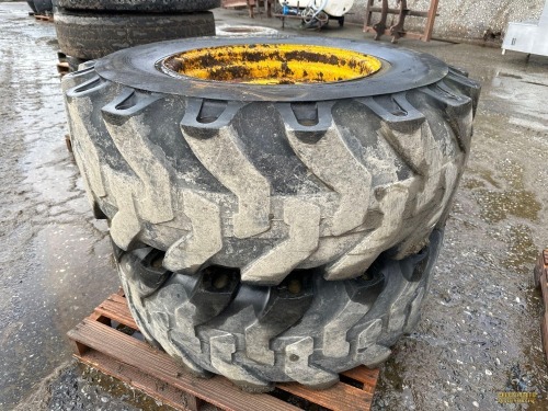 (2) 16.9-24IND Loader Tires