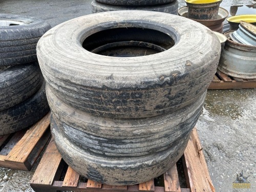 3-Assorted Truck Tires