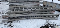 (11) 12' Aluminum Orchard Ladders