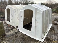 (17) Poly Dome Calf Hutches - Offsite