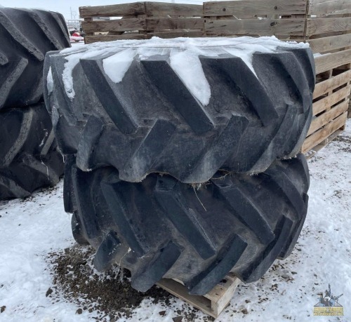 (2) 23.1x26 Tractor Tires w/Rims