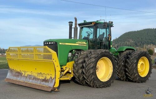 2007 John Deere 9320 Tractor & Degelman Push Blade