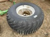 (2) 700/50-22.5 Tires w/Rims - 2