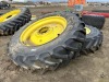 (2) 460/85R46 Tires w/JD Rims