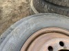 (2) 295/75R22.5 Tires w/Rims - 2