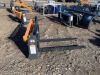 Wolverine Skid Steer Hydraulic Pallet Fork - 8