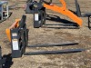 Wolverine Skid Steer Hydraulic Pallet Fork - 8