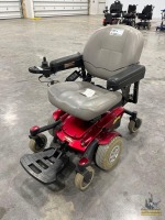 Red M51 Jazzy Select 6 Pride Electric Wheelchair