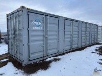 40' High Cube 4-Door Shipping Container