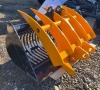 Micro Excavator Sand Bucket W/ Ripper & Rake - 2