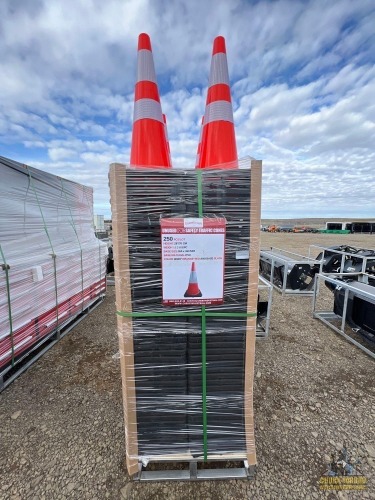 Steelman PVC Safety Traffic Cones