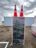 Steelman PVC Safety Traffic Cones - 4