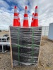 Steelman PVC Safety Traffic Cones - 5