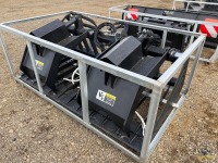 Skid Steer Rock Grapple Bucket