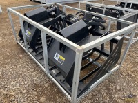 Skid Steer Rock Grapple Bucket