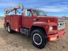 1991 Ford F700 Crane Truck - 7