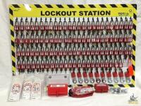 Lockout Station - 98 Padlock Capacity (Including Contents)