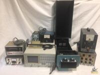 Power Supplies, Oscilloscope, Spectrophotometer