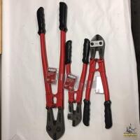 3 Bolt Cutters 2 - 14", 1 - 24" NEW.