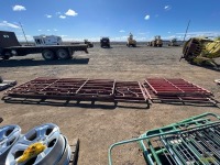 Assorted Panel Fencing w/ Gates