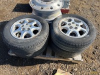 (4) 205/65R15 95H Tires w/ Rims