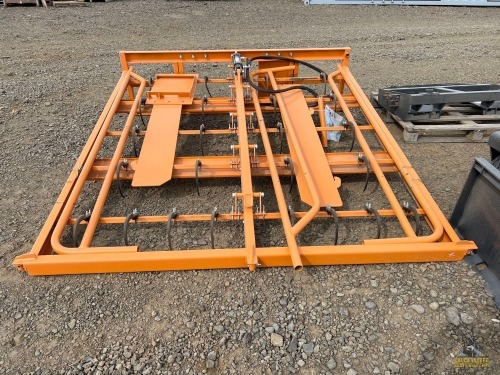 LandHonor Skid Steer Hay Grapple