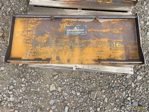 Landhonor Skid Steer Universal Adapter Plate