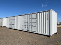 40' High Cube 2-Door Shipping Container